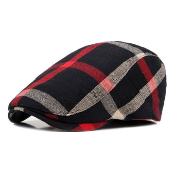 "Derrence" Cotton Flat Cap